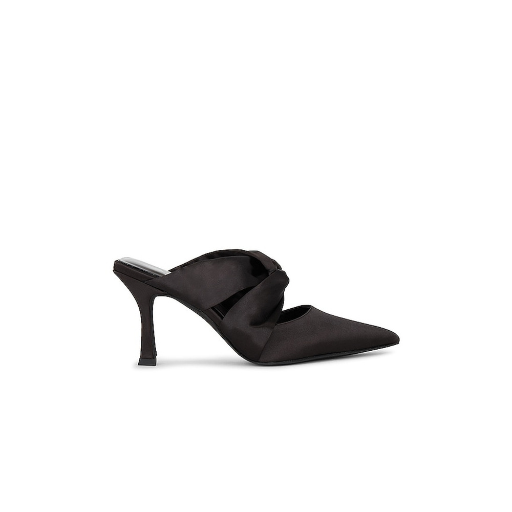 Jeffrey Campbell 'Tied Up' Black Mule Size 6.5